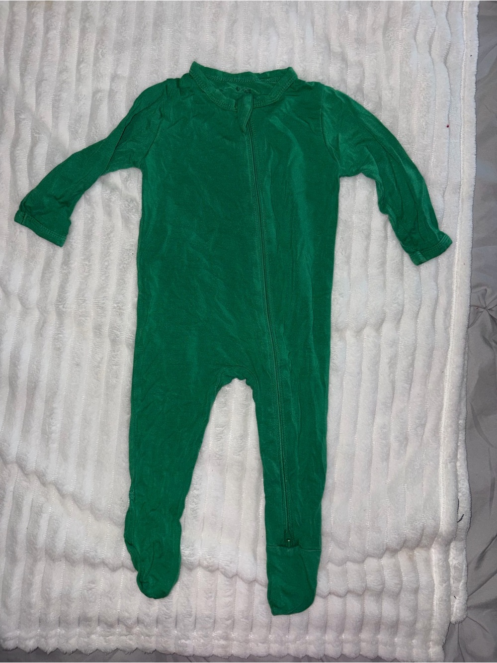 Kyte Baby Zipper Footie - Fern